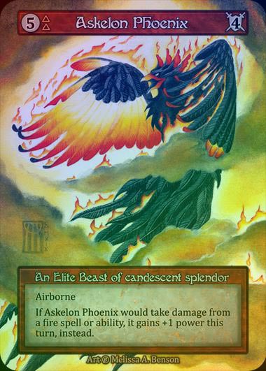 【FOIL】[Fire] Askelon Phoenix [beta-Elite]
